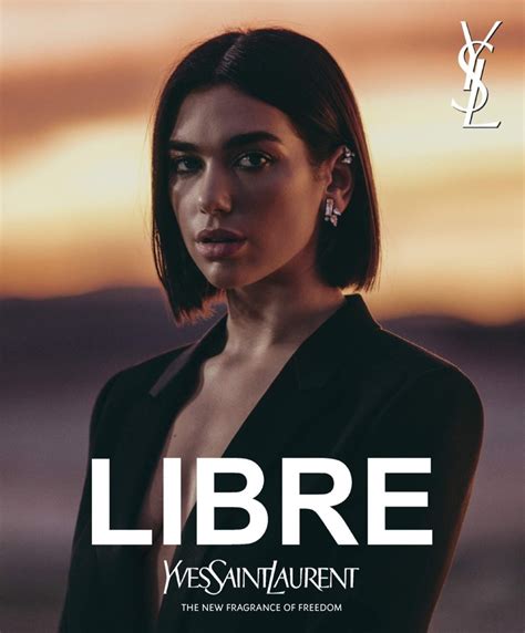 dua lipa werbung yves saint laurent|ysl libre dua lipa.